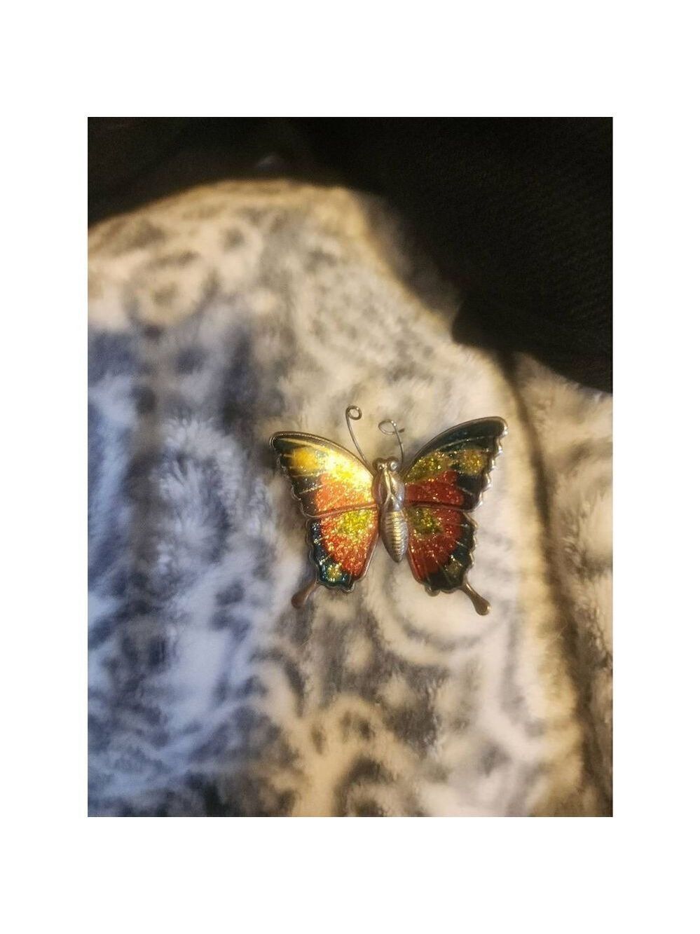 Vintage Butterfly Brooch - Picture 3 of 3